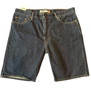 LEVI'S Dark Wash 505 Straight Shorts Jorts Men's Size 40